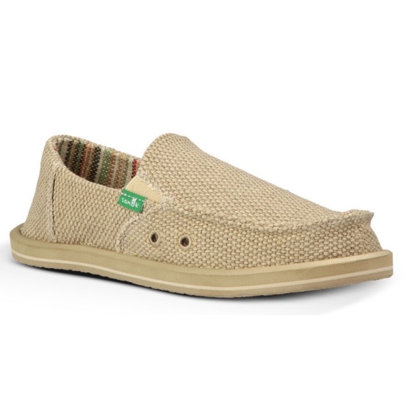 Sanuk Other - Sanuk Khaki Vagaobond Boys Sidewalk Surfer